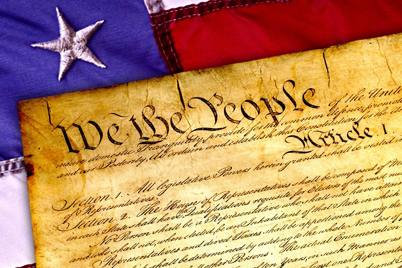 The Constitution of the United States. Public Domain.