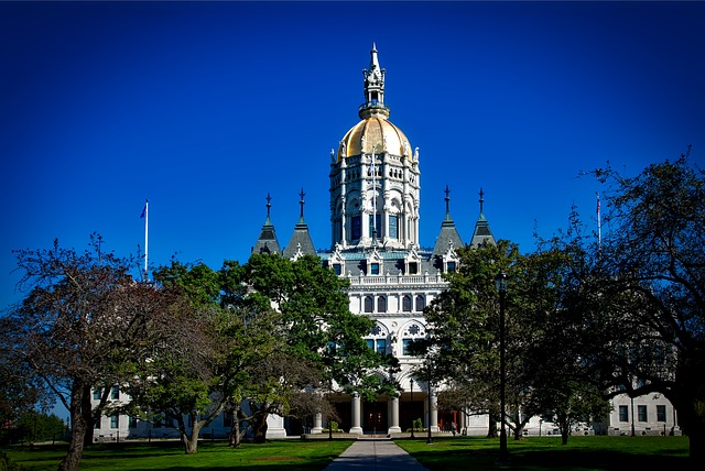 State Capitol Building in Hartford, CT. Public Domain.